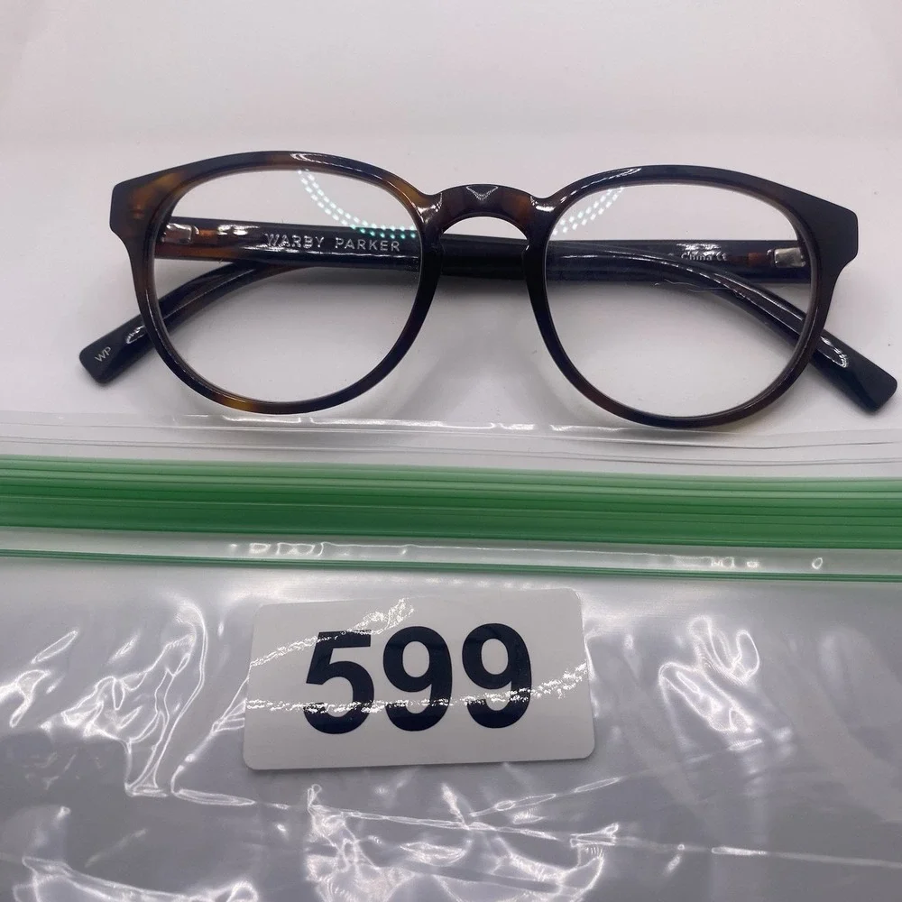Warby Parker Eyeglasses FRAMES ONLY Percey M 291 48-20-140 Brown Tortoise 599